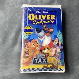 Disney Oliver and Company (VHS,‎ 1996) NEW, Sealed